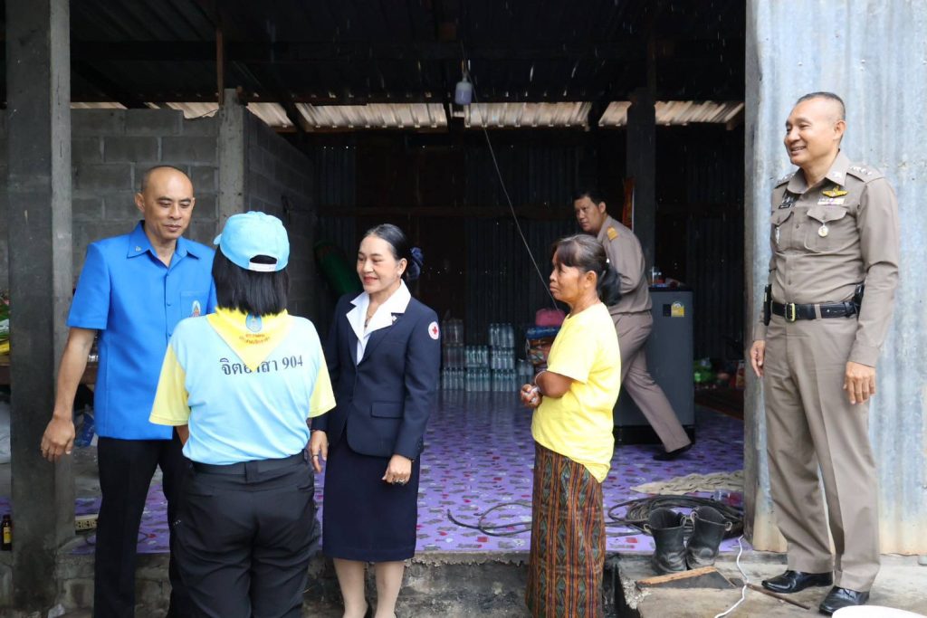 วันที่ 25 กุมภาพันธ์ 68 พิธีมอบสิ่งของพระราชทาน มูลนิธิราชประชานุเคราะห์ ในพระบรมราชูปถัมป์ เพื่อมอบแก่ราษฎรผู้ประสบอัคคีภัย